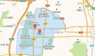 重庆大学城地图