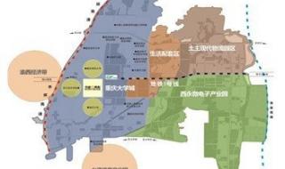 重庆大学城地图